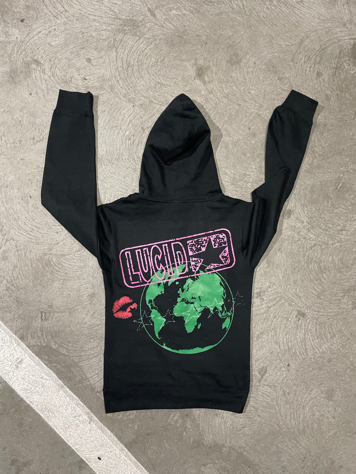 LUCID STAMP ZIP UP